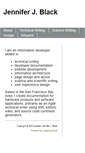 Mobile Screenshot of jennjblack.com